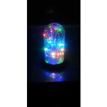 PremiumPort Renkli 3 Metre Dekoratif Fanus, Şık ve Modern Ev Süsleri