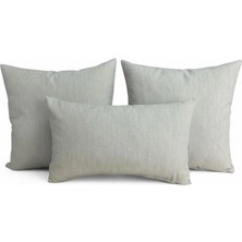Elanora Home Indoor Outdoor Kırlent,güneşe Dayanıklı Balkon Bahçe Marin Kırlent Kılıfı 3’lü Set