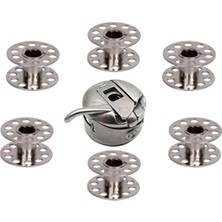 Ev Tipi Aile Dikiş Makinesi Mekik ve 6 Adet Masura Düz ve Zig Zag Makinelere Uyumludur