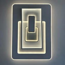 EOS Aydınlatma Recta Luxe 60X40 Cm: 3 Renk Geçişli Modern Kumandasız Plafonyer LED  Avize