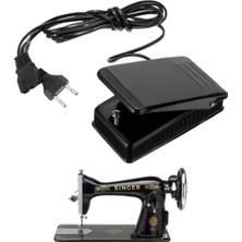 Dikiş Makinesi Motor Pedalı (Eski Makineler Için)