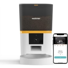 Feyza Design Kameralı Akıllı Mama Kabı, Wi-Fi, Tuya App, Uzaktan Kontrol, Otomatik