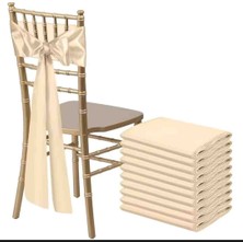 Ayzen Home 10 Adet Sandalye Fıyongu, Sandalye Süsü, Düğün ve Organızasyonlar Için