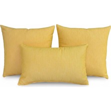 Elanora Home Indoor Outdoor Kırlent,güneşe Dayanıklı Balkon Bahçe Marin Kırlent Kılıfı 3’lü Set