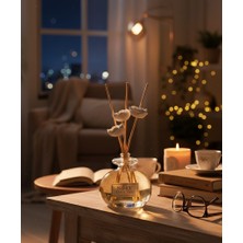 Safier Gece Yarısı Seramik Taş Çiçekli Çubuklu Oda Kokusu Midnight 80 ml