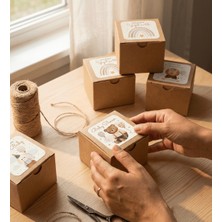 Birim Etiket Isme Özel Hoşgeldin Bebek Etiketi Sticker 4x4 cm 70 Adet