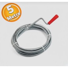 Aslan AS005 Lavabo Klozet ve Gider Boruları Tıkanıklık Açacağı 5 Metre