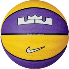 Nike Playground 2.0 8p L James Deflated Unisex Mor Basketbol Topu N.100.4372.575.07