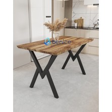 Country Series Kütük Görünümlü Mdf Masa