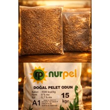 Nurpel %100 Çam Peleti Orijinal – Yüksek Isı – Düşük Kül