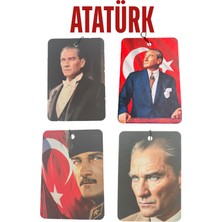 Magic Dose 4'lü Atatürk Asma Koku Araba Ayna Kokusu