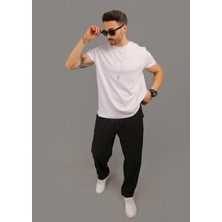 Eydamoon #yokgibi Baggy Tarz Paraşüt Kumaş Bol Paça Spor Eşofman Altı