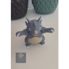 Rhydon 13X9 cm Pokemon Figür