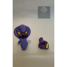 Ekans ve Arbok Figür Pokemon Gelişim Seti