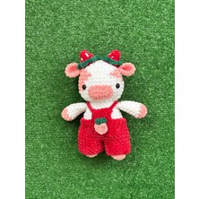 Sknc Inek Organik Amigurumi Örgü Oyuncak