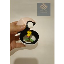 Pokemon Pembe Poke Topu (Bellsprout Hediyeli)
