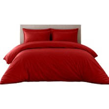 Sabia Soft Touch %100 Pamuk 62 Tel – 140X200 cm + 37 cm Yüksekliğe Uygun Çift Kişilik Nevresim Takımı 4 Yastıklı