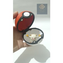Pokemon Mıknatıslı Poke Topu (Mankey Hediyeli)