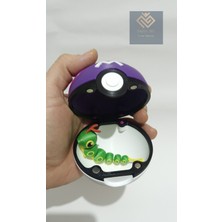 Pokemon Master Poke Topu (Hareketli Caterpie Hediyeli)