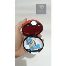 Pokemon Mıknatıslı Poke Topu (Squirtle Hediyeli)