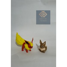 Pokemon Figür Flareon (Eevee Hediyeli)