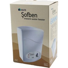 Timion Aura MODEL-105-A6 Elektrikli Banyo Şofben 7350W Çift Termostatlı 3 Kademeli Tüp Rezistanslı 5 Emniyetli (5148)