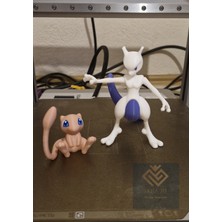 Pokemon Gelişim Seti Mew ve Mewtwo Figür Pokemon