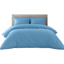 Sabia Soft Touch %100 Pamuk 62 Tel – 160X200 cm + 37 cm Yüksekliğe Uygun Çift Kişilik Nevresim Takımı 4 Yastıklı