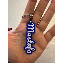 3D ZeTa Prints Isime Özel Renkli Anahtarlıklar