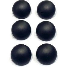 Mat Inci Bombeli Trençkot Kaban Mont Düğme 6 Lı Set Siyah 3 cm Son Seri