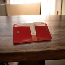 Parla Leather Prestige El Yapımı Hakiki Gerçek Deri Kartlık Cüzdan