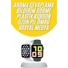 Najmaddin Akıllı Saat Uyku ve Sağlık Takibi Arama Cevaplama 44 mm Amoled Ekran