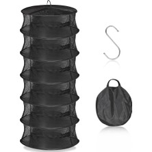 Sonicpro Kurutma Filesi 6 Katlı Fermuarlı