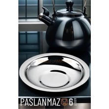 Bilfold Bx Veneta 6 Adet Metal Çay Tabağı Seti