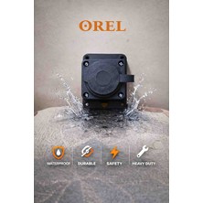 Orel 1X16 Topraklı Monofaze Duvar Priz
