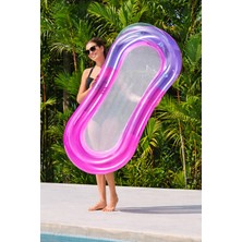 Toha Bestway Fileli Şişme Deniz Yatağı – Serin Tutan, Yastıklı Lüks Yetişkin Havuz Yatağı 160 x 84 cm
