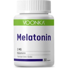 Vonka Voonka M-Tonin 3 Mg 30 Kapsül - Dezenfektan Hediyeli (%72 Alkol)