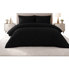 Sabia Soft Touch %100 Pamuk 62 Tel – 180X200 cm + 37 cm Yüksekliğe Uygun Battal Boy Nevresim Takımı 4 Yastıklı