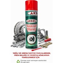 Aksol Fren Balata ve Parça Temizleyici Sprey | Yerli Üretim
