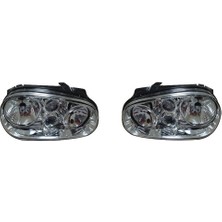 Wisco Volkswagen Golf 4 Far Sağ Sol Sisli 2 Li Takım Motorlu