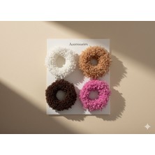 Bayfas 4'lü Peluş Toka