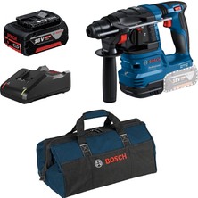 Bosch Professional Gbh 18V-22 4 Ah Tek Akülü Kırıcı Delici + Çanta Hediyeli