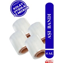 Yavulu Aşı Bandı 10CM Kalın Aşı Bandı Ağaç Aşılama Bandı (4 Adet) Ekonomik