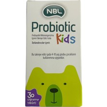 Nbl Probiotic Kids 30 Çiğneme Tableti - Dezenfektan Hediyeli (%72 Alkol)