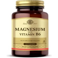  solgar magnesium vitamin b6 100 tablet