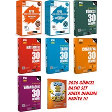 Pegem Akademi Yayıncılık Kpss 2026 Ön Lisans Pegem Konu Anlatım + Çözümlü Soru Bankası+Mega Deneme Set (Gny-Gnk)