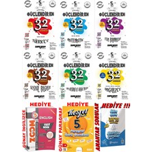 Ankara Yayıncılık 5.sınıf 2025-2026 Müfredat Güçlendiren 32 Haftalık Deneme Tüm Dersler Seti ve 3 Adet Hediye