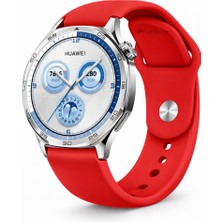 MMP Shop Huawei Watch Gt5 46MM Uyumlu Yumuşak Soft Yüksek Kalite Spor Silikon Kordon