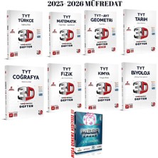 2026 3D Yayınları Tyt Tüm Dersler Konu Anlatım Seti+Mega Deneme Hediye