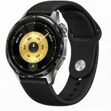 MMP Shop Huawei Watch Gt6 46MM Uyumlu Yumuşak Soft Yüksek Kalite Spor Silikon Kordon